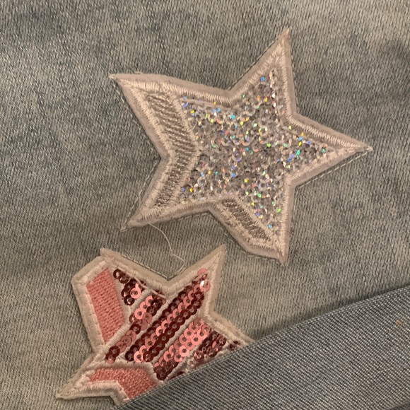 Girls Desigual Sequince Star Jean Shorts 11/12 - Picture 2 of 7